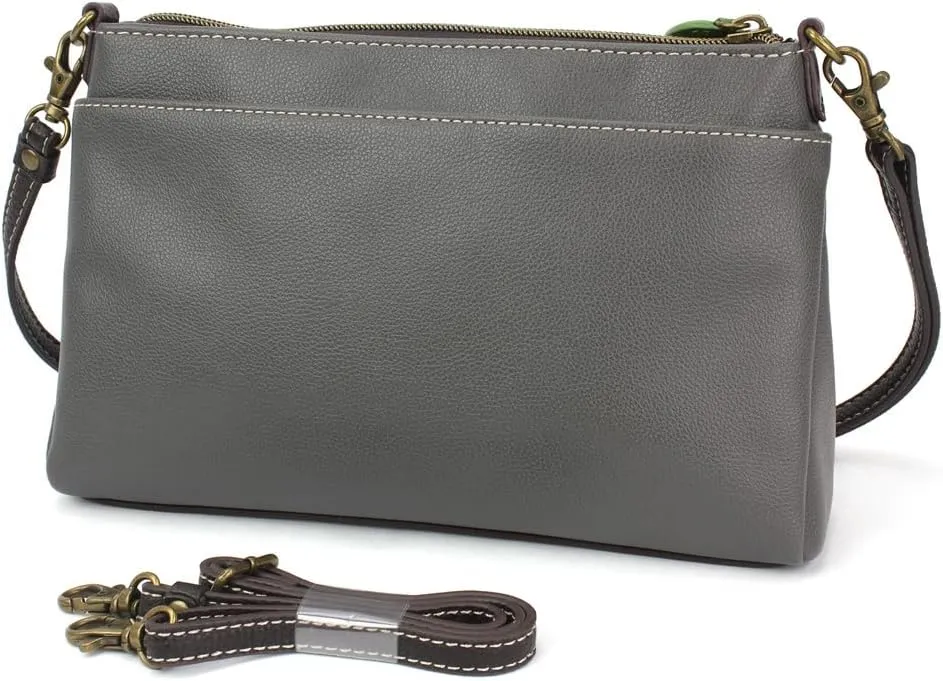CHALA RFID Protected Vegan Leather Deluxe Crossbody Bag Multi-Color