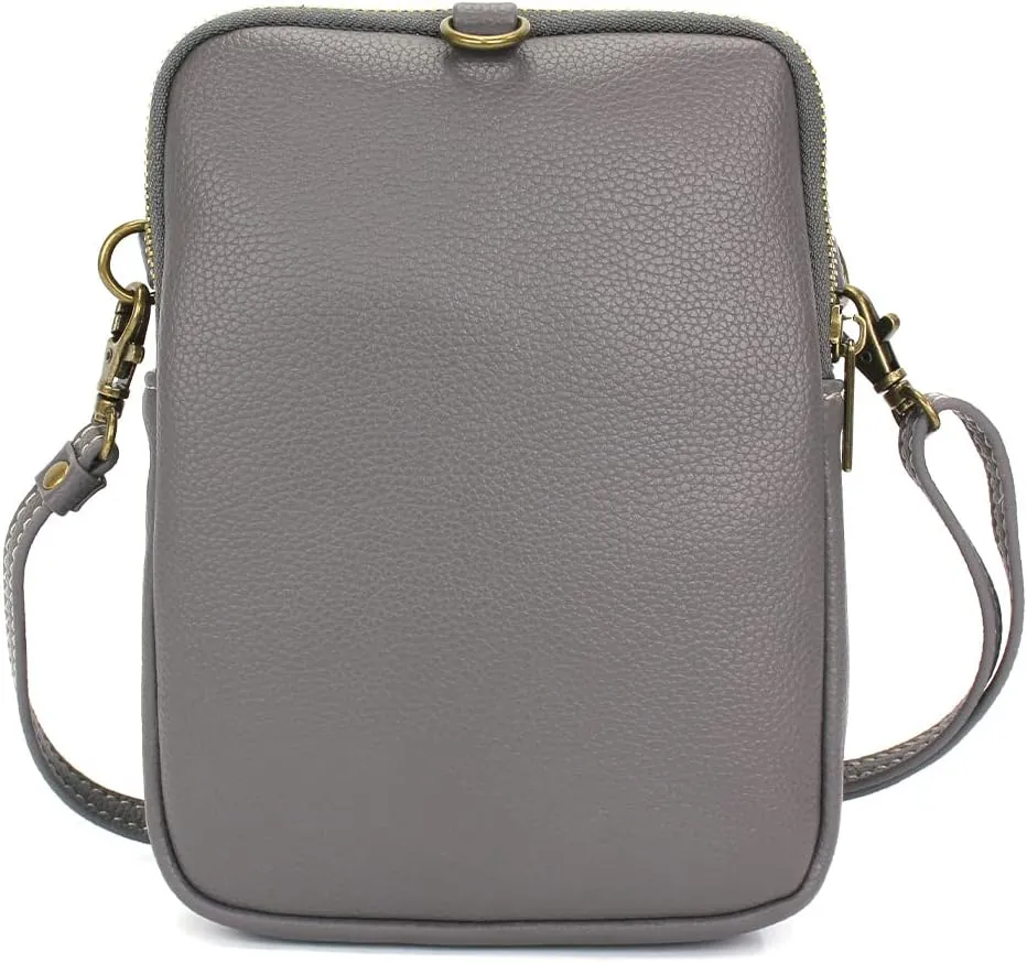 CHALA UNI Cellphone Xbody - Womens RFID Protected Faux Leather Crossbody Bag with Adjustable Strap