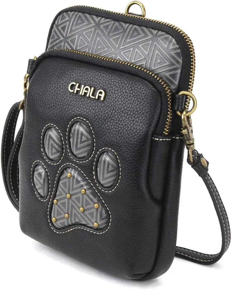 CHALA UNI Cellphone Xbody - Womens RFID Protected Faux Leather Crossbody Bag with Adjustable Strap