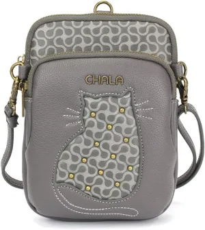 CHALA UNI Cellphone Xbody - Womens RFID Protected Faux Leather Crossbody Bag with Adjustable Strap