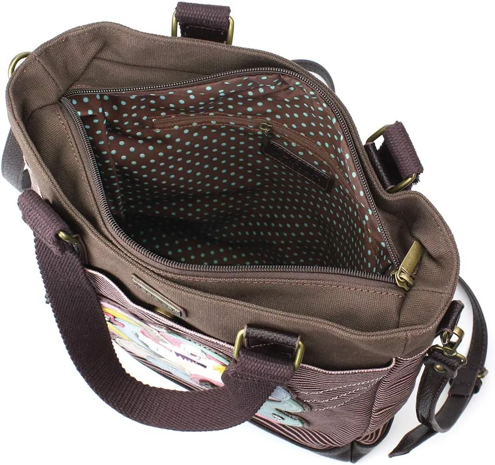 CHALA Work Tote Women Shoulder Purse with Detachable Crossbody Strap