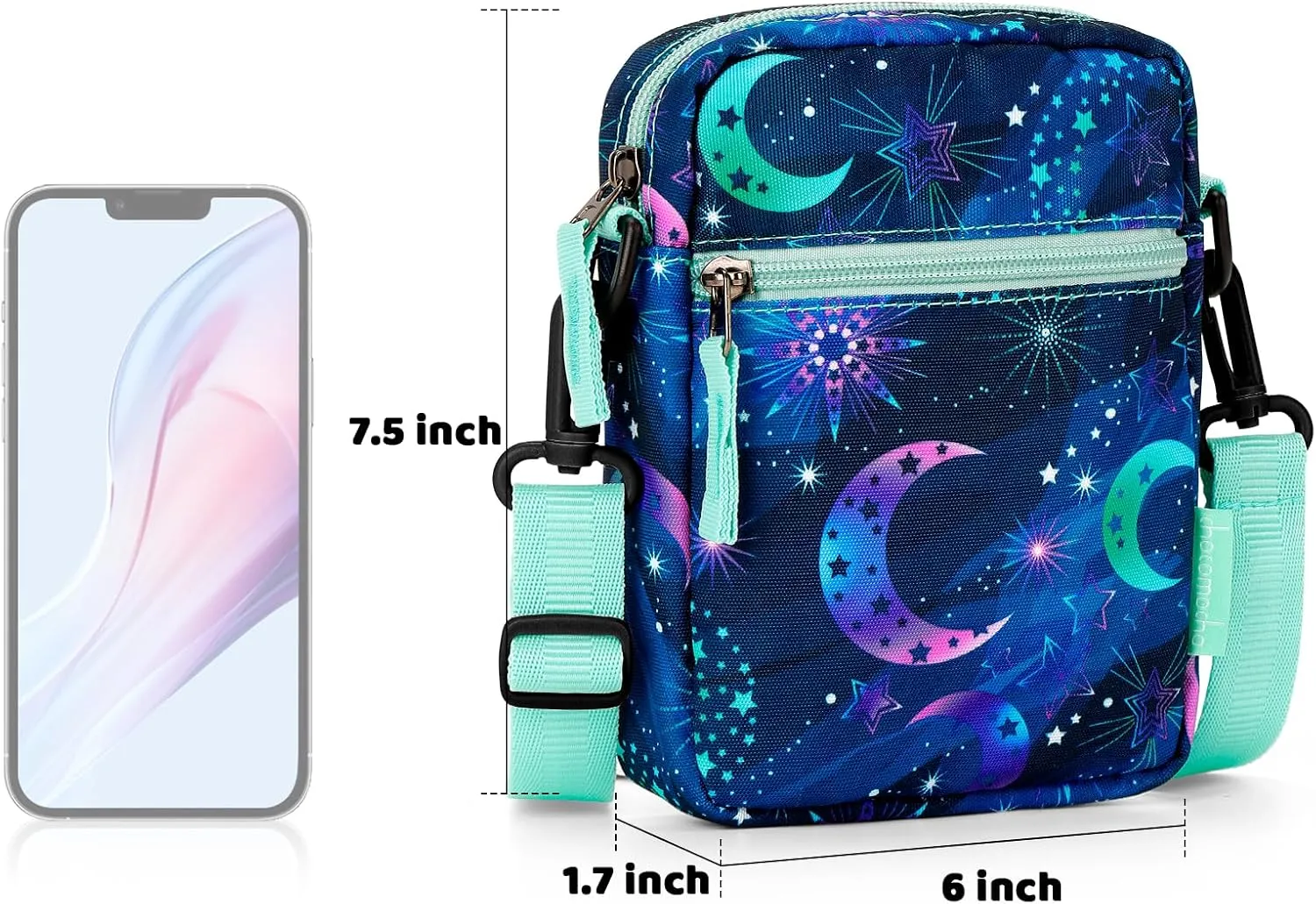 Choco Mocha Kids Purse for Girls Crossbody Purse for Kids Age 8-10 10-12