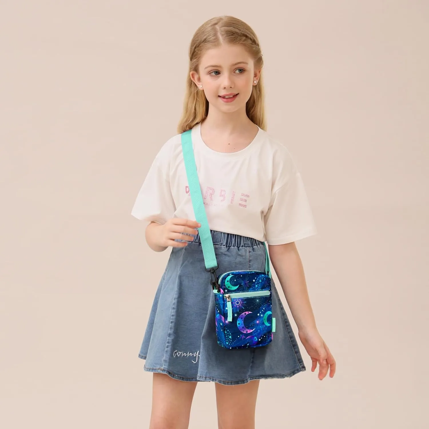 Choco Mocha Kids Purse for Girls Crossbody Purse for Kids Age 8-10 10-12