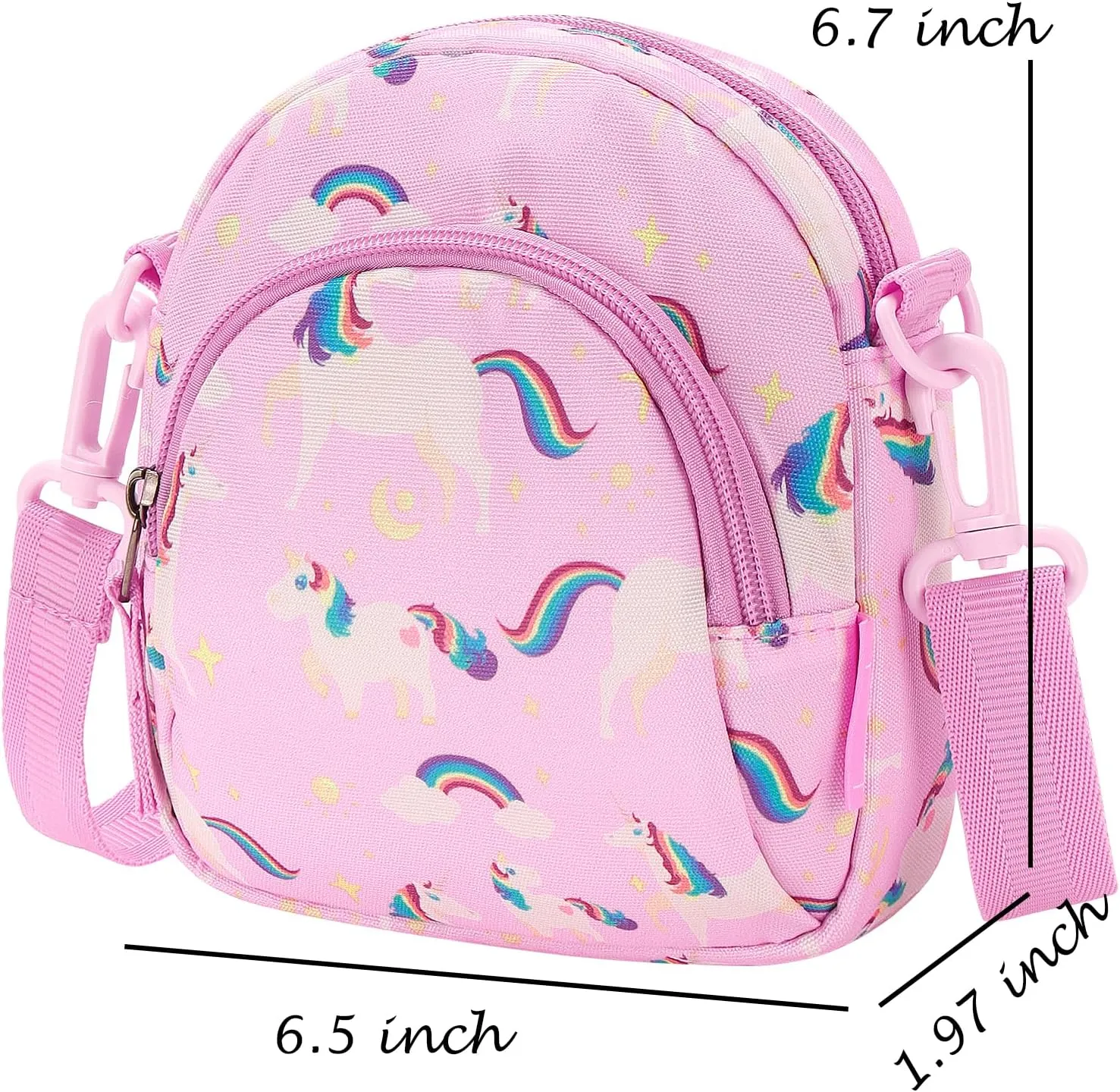Choco Mocha Little Girls Purse for Kids 4-6 6-8 Girls Crossbody Purses for Kids Crossbody Bag Toddler Purse 2 3 4 year old,