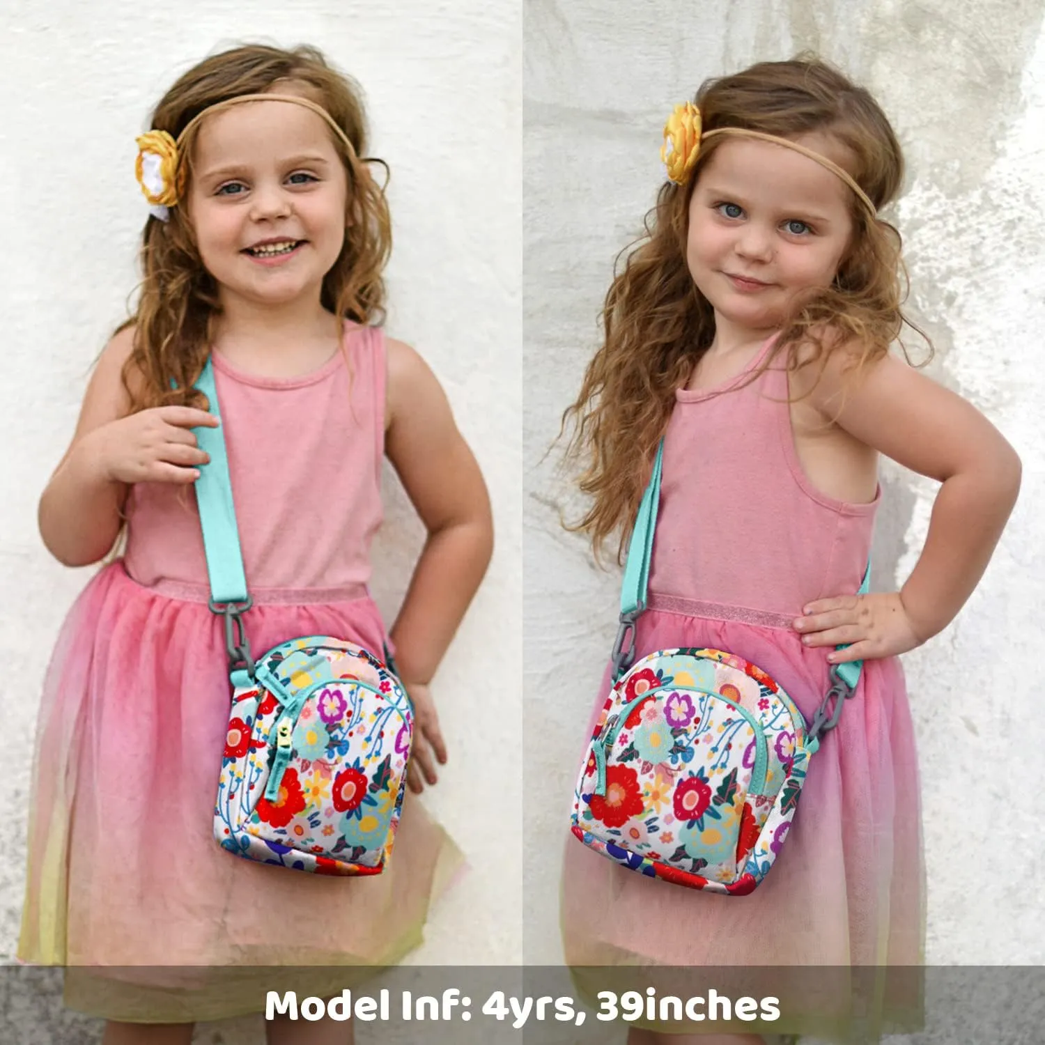 Choco Mocha Little Girls Purse for Kids 4-6 6-8 Girls Crossbody Purses for Kids Crossbody Bag Toddler Purse 2 3 4 year old,