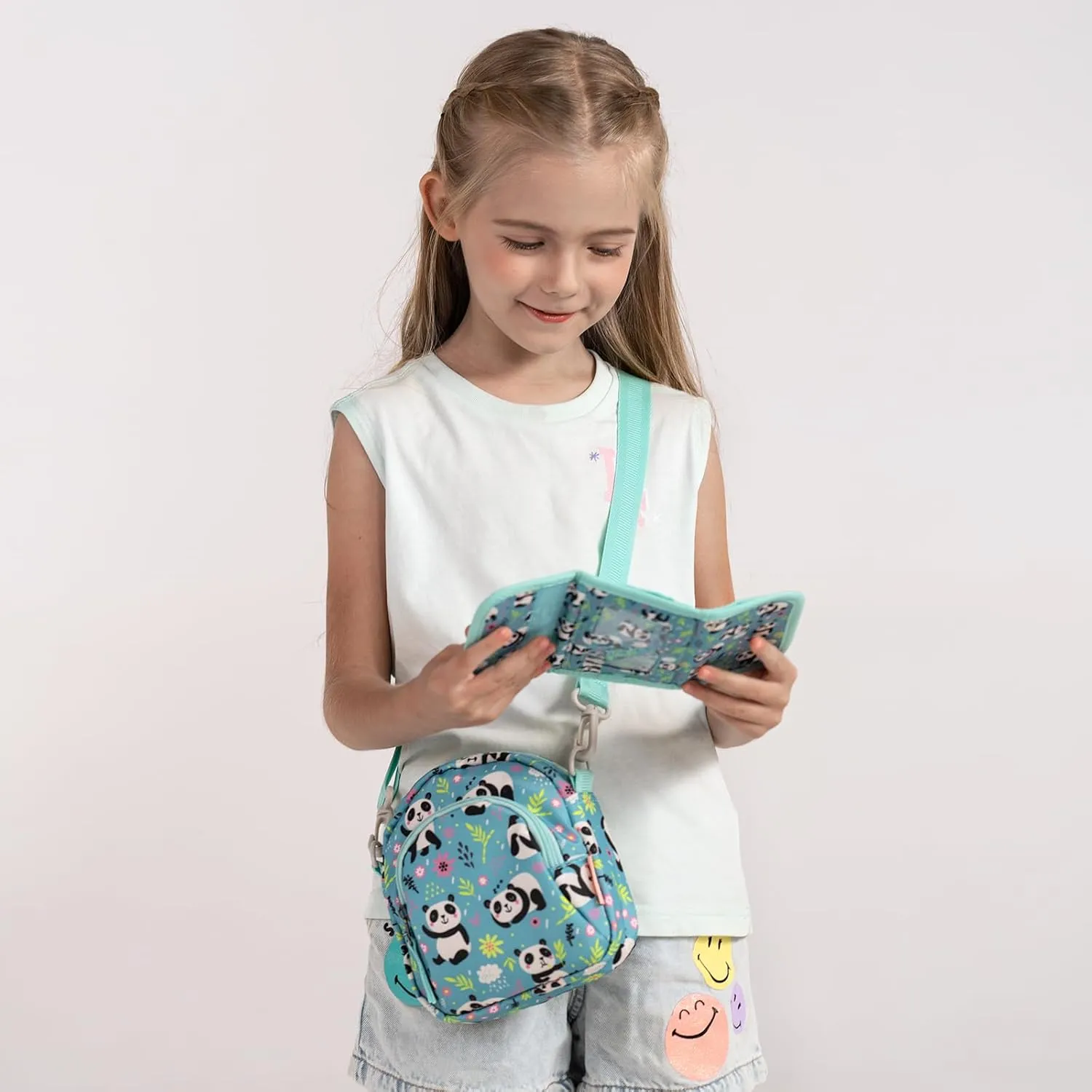 Choco Mocha Little Girls Purse for Kids 4-6 6-8 Girls Crossbody Purses for Kids Crossbody Bag Toddler Purse 2 3 4 year old,