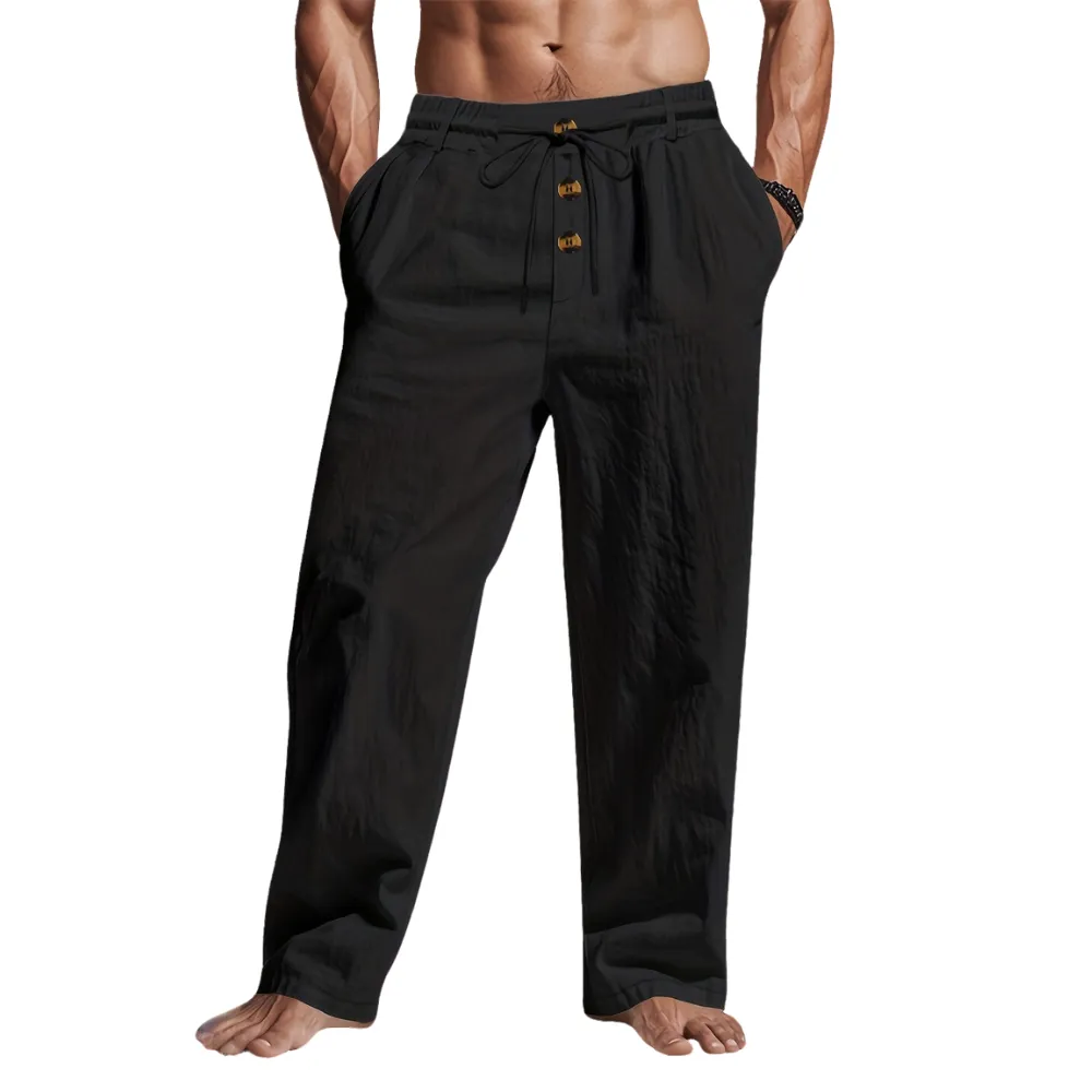 Christopher | Comfortable Linen Drawstring Pants for Style & Versatility