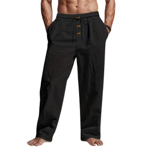 Christopher | Comfortable Linen Drawstring Pants for Style & Versatility