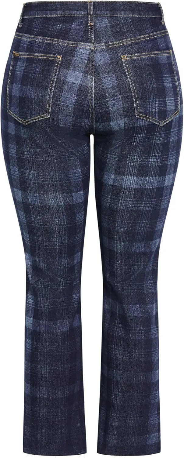 City Chic Women's Plus Size Jean - Harley Baylee Straight