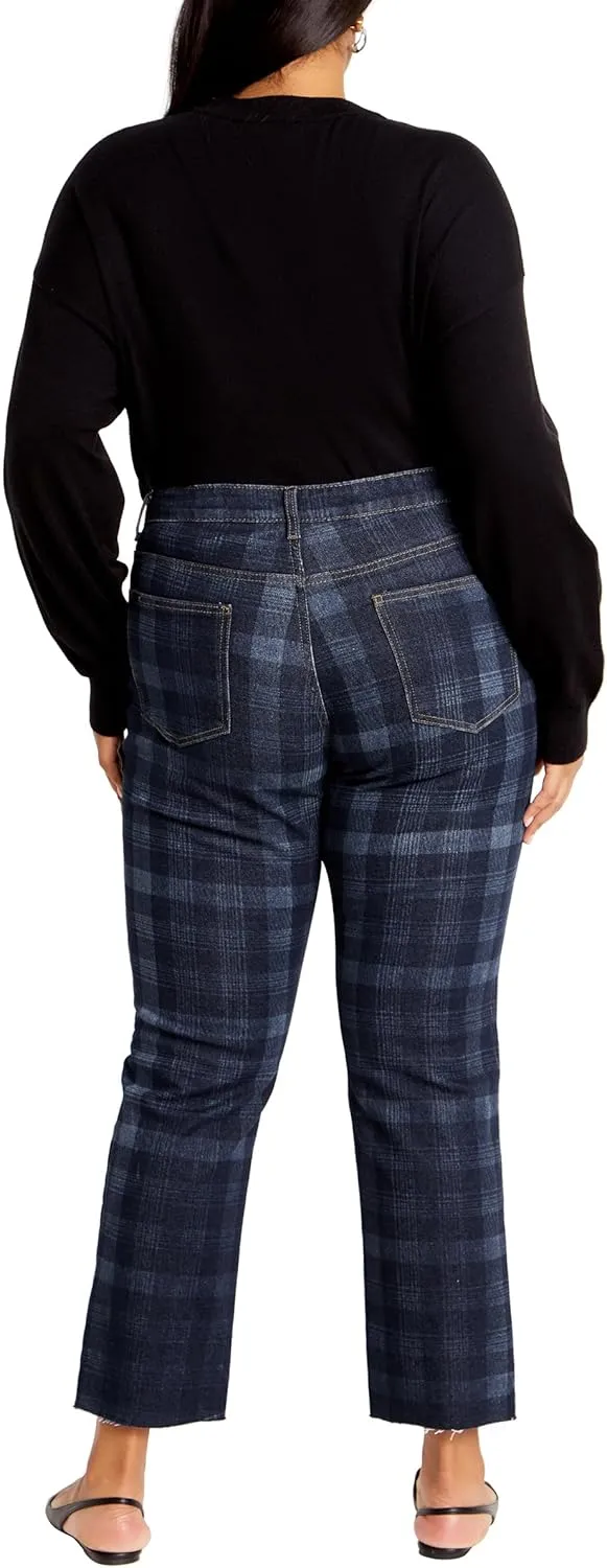 City Chic Women's Plus Size Jean - Harley Baylee Straight