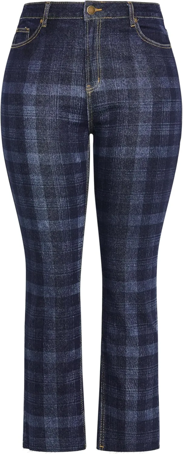 City Chic Women's Plus Size Jean - Harley Baylee Straight