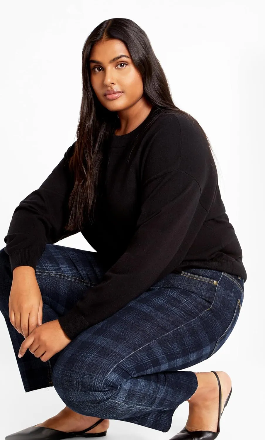City Chic Women's Plus Size Jean - Harley Baylee Straight