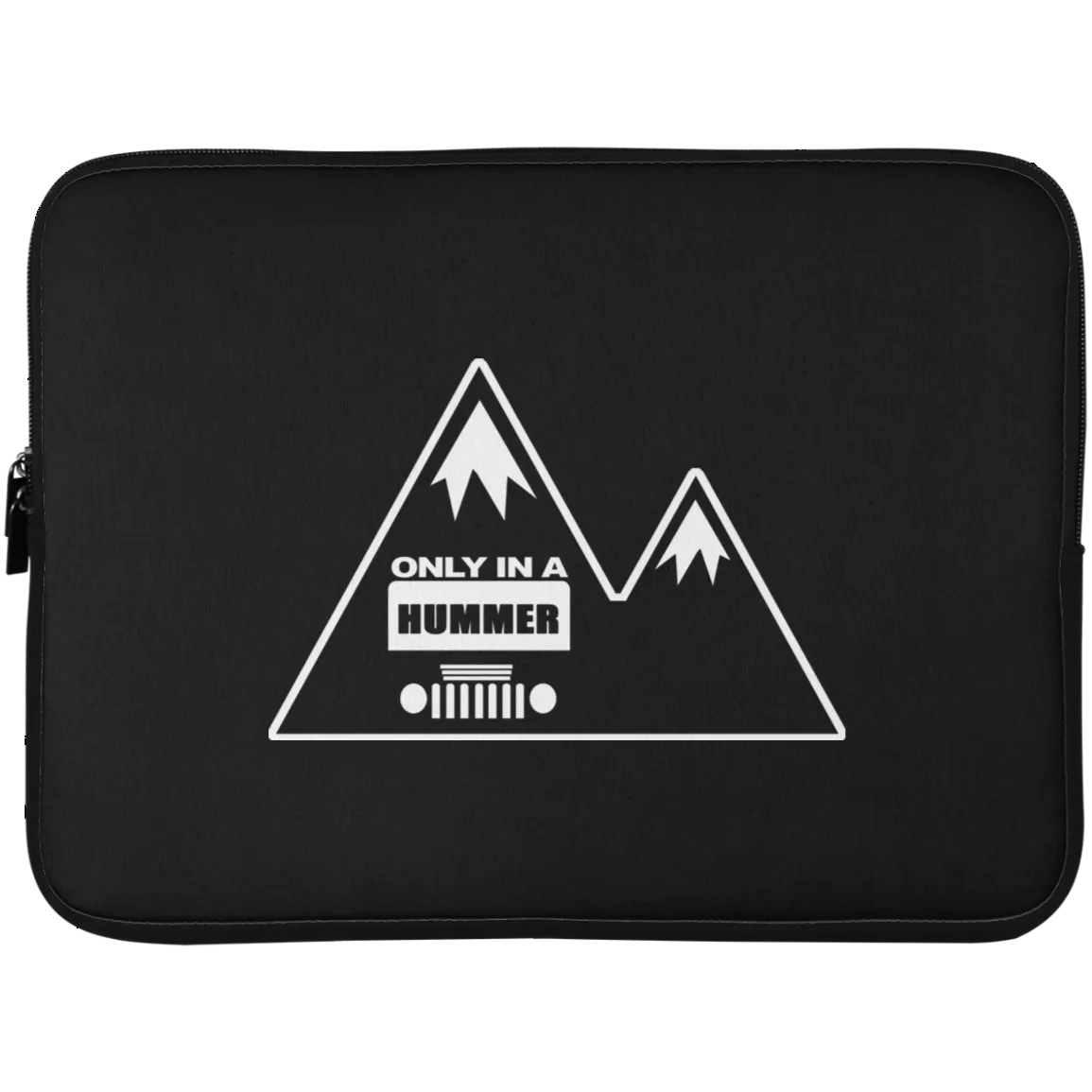 Classic Only in a Hummer with Mountains Laptop Sleeve - 15 Inch