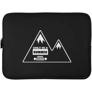 Classic Only in a Hummer with Mountains Laptop Sleeve - 15 Inch