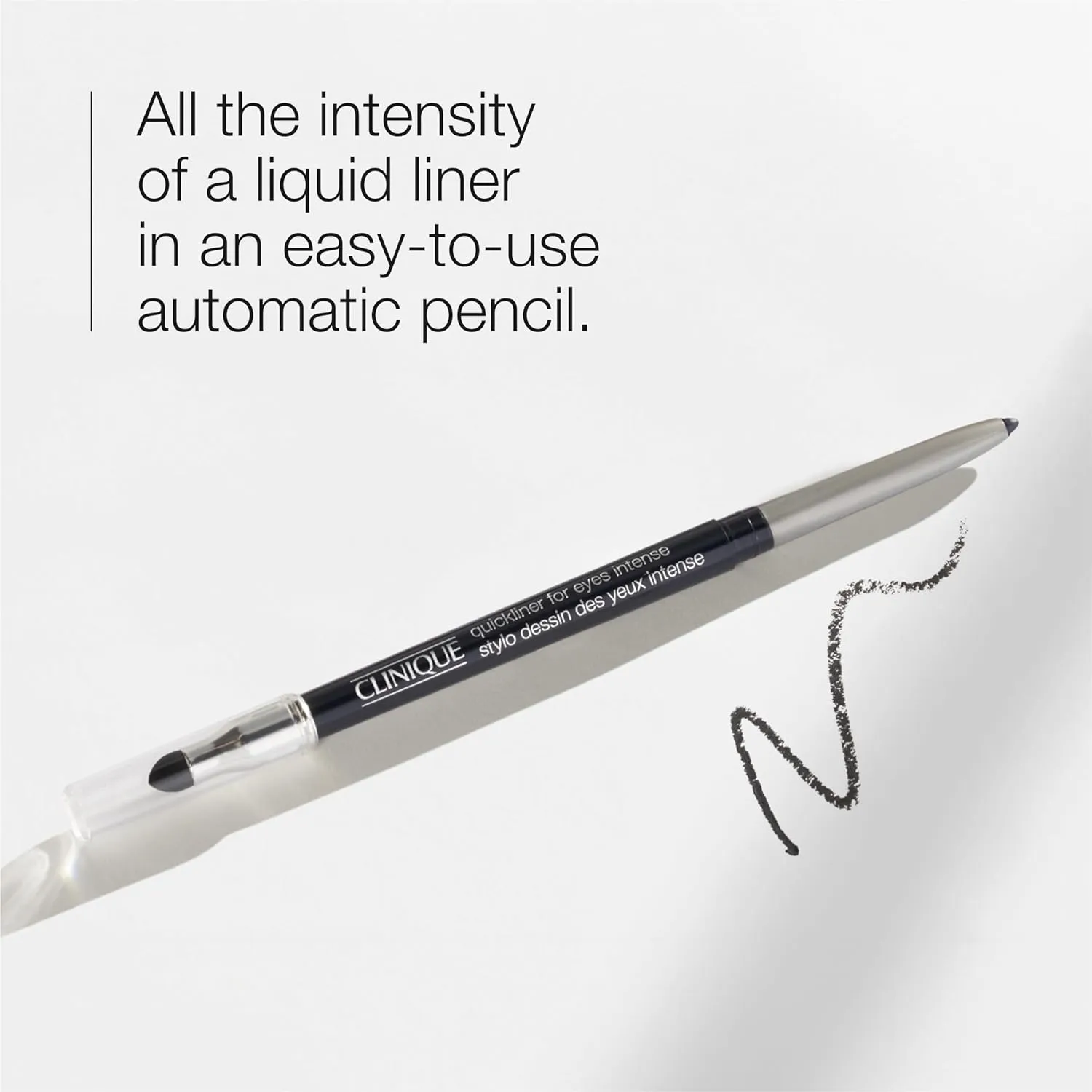 Clinique Quickliner For Eyes Intense | Water Resistant, Smudge Resistant   Safe For Sensitive Eyes