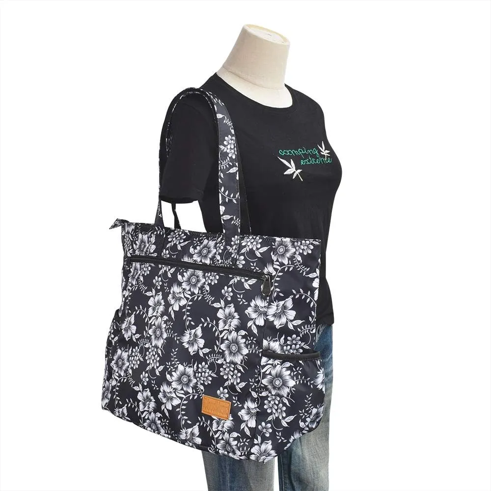 CLOUDMUSIC Shoulder Tote Bag For Nurses Teachers Work Gym Travel Beach Women With Large Capacity Waterproof