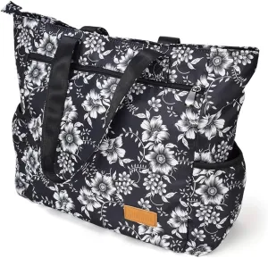 CLOUDMUSIC Shoulder Tote Bag For Nurses Teachers Work Gym Travel Beach Women With Large Capacity Waterproof