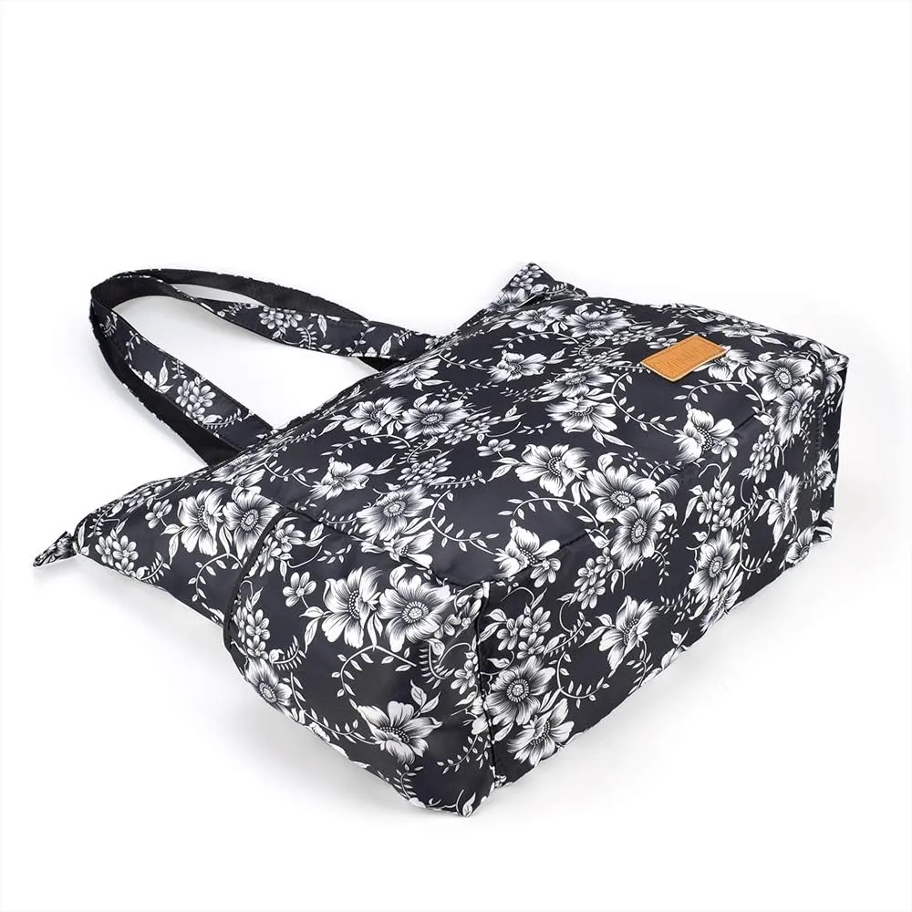 CLOUDMUSIC Shoulder Tote Bag For Nurses Teachers Work Gym Travel Beach Women With Large Capacity Waterproof