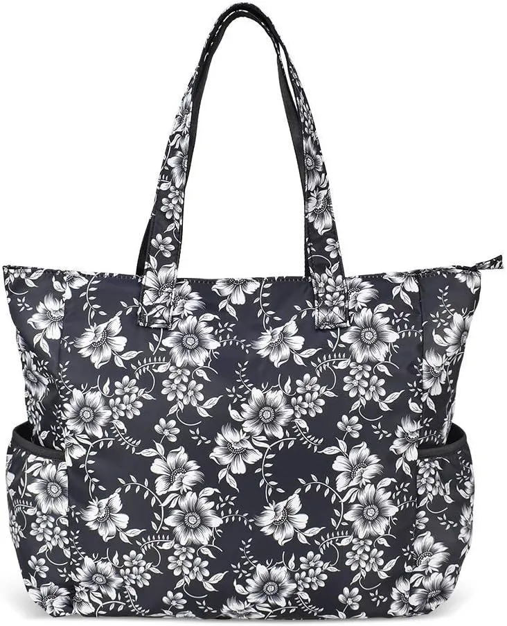 CLOUDMUSIC Shoulder Tote Bag For Nurses Teachers Work Gym Travel Beach Women With Large Capacity Waterproof
