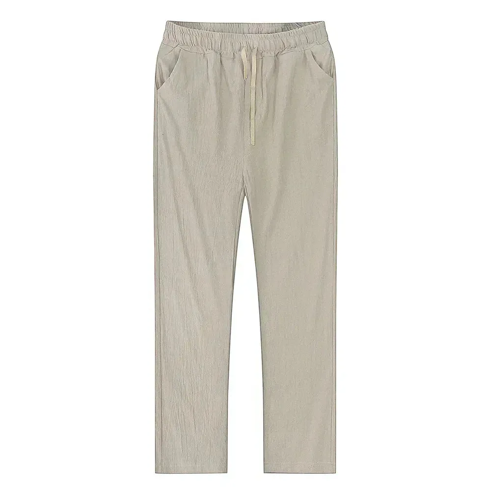 Coastal Breeze Linen Trousers