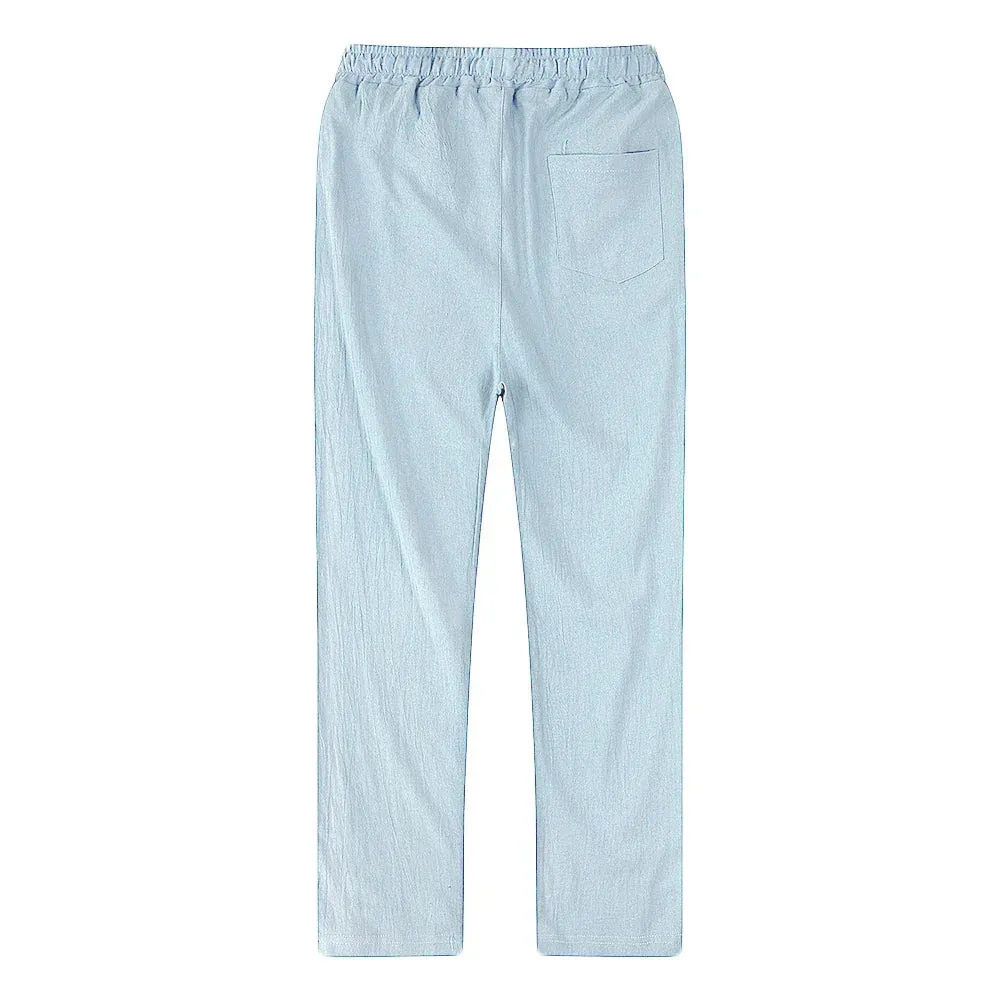 Coastal Breeze Linen Trousers