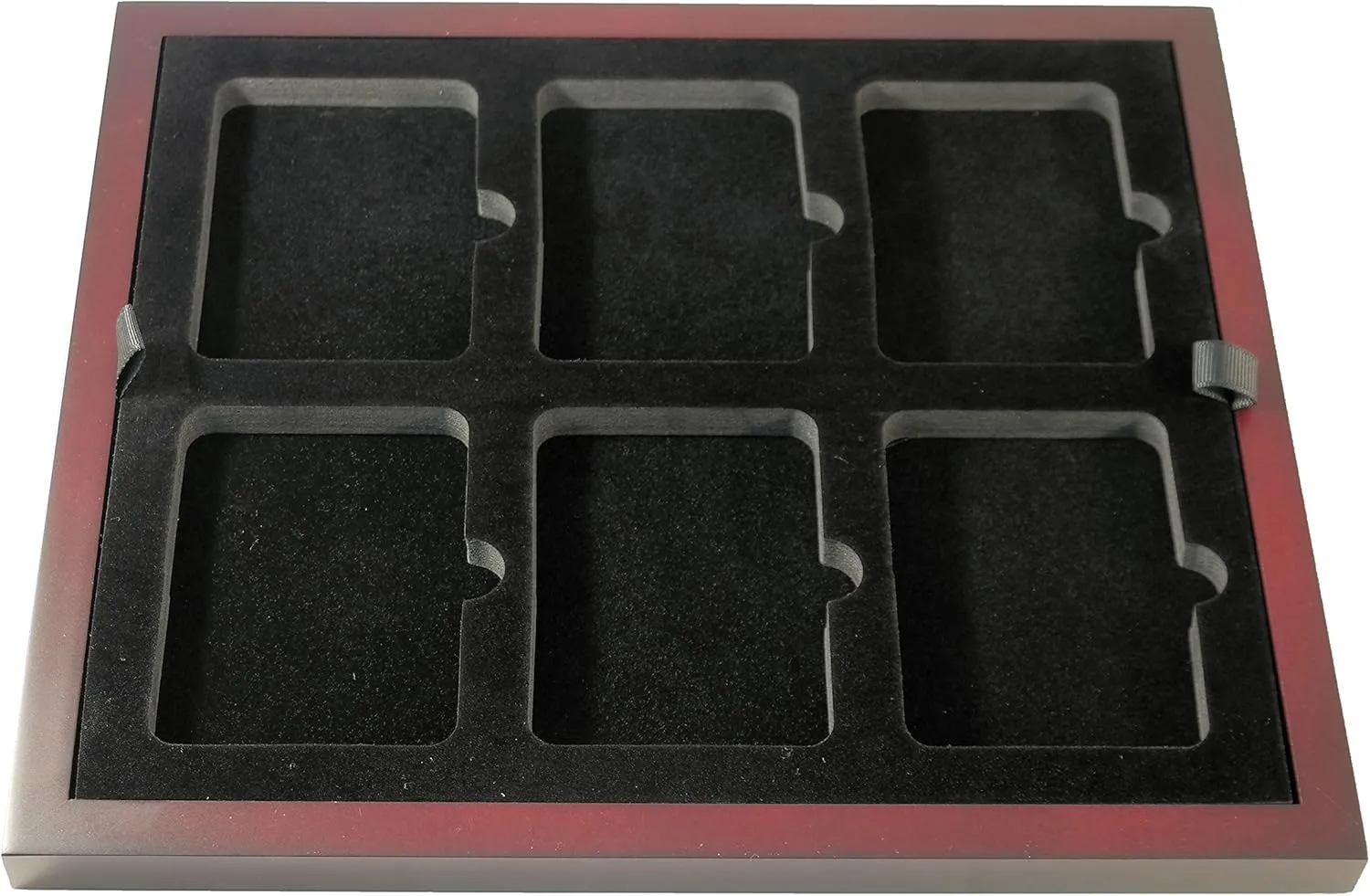 Coin Tray for Six Certified or Certified Style Coin Holders PCGS, NGC, ANACS, Lighthouse, Urase Minoris Four Pack