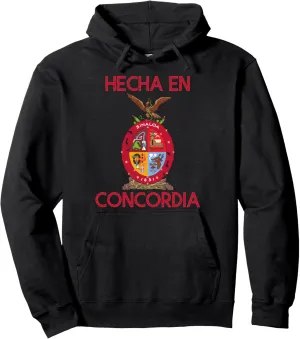Concordia Sinaloa Estado De Mexico Escudo Eagle Aguila Pullover Hoodie