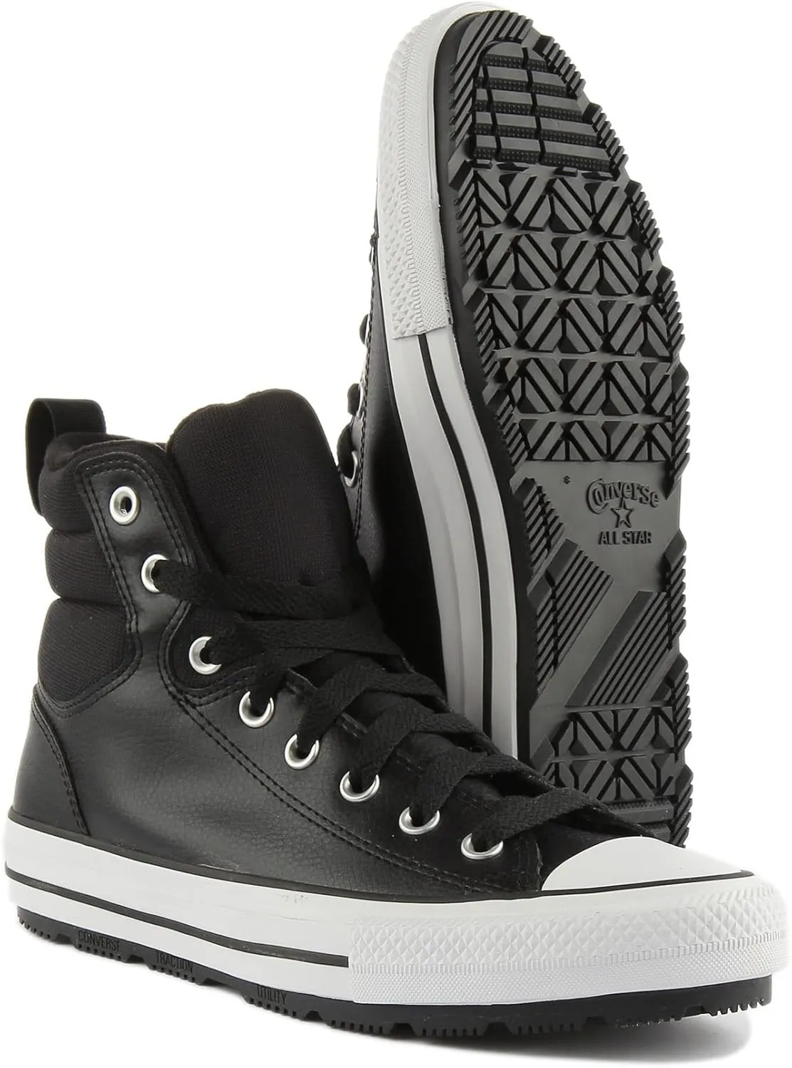 Converse Men's Chuck Taylor All Star Faux Leather Berkshire Boot Sneaker