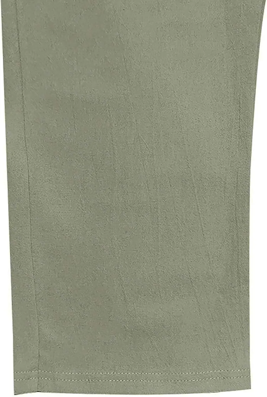 Cotton Linen Pants for Men Elastic Waist Button Down Casual Lightweight Loose Fit Trousers Summer Beach Yoga Pants