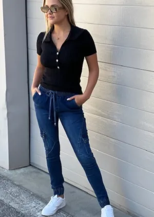 Country Denim Utility Jogger Jean