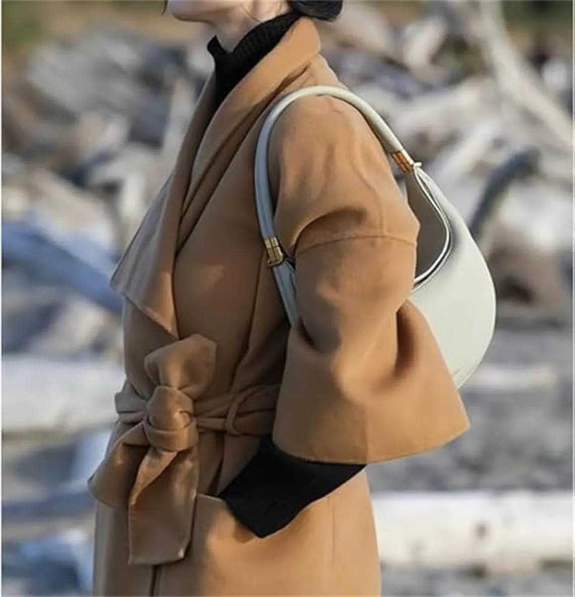 Crescent Crossbody Bags For Women, Bag 4 In 1 Cute Shoulder Bag, Half Moon Bag,Crescent Shoulder Bag