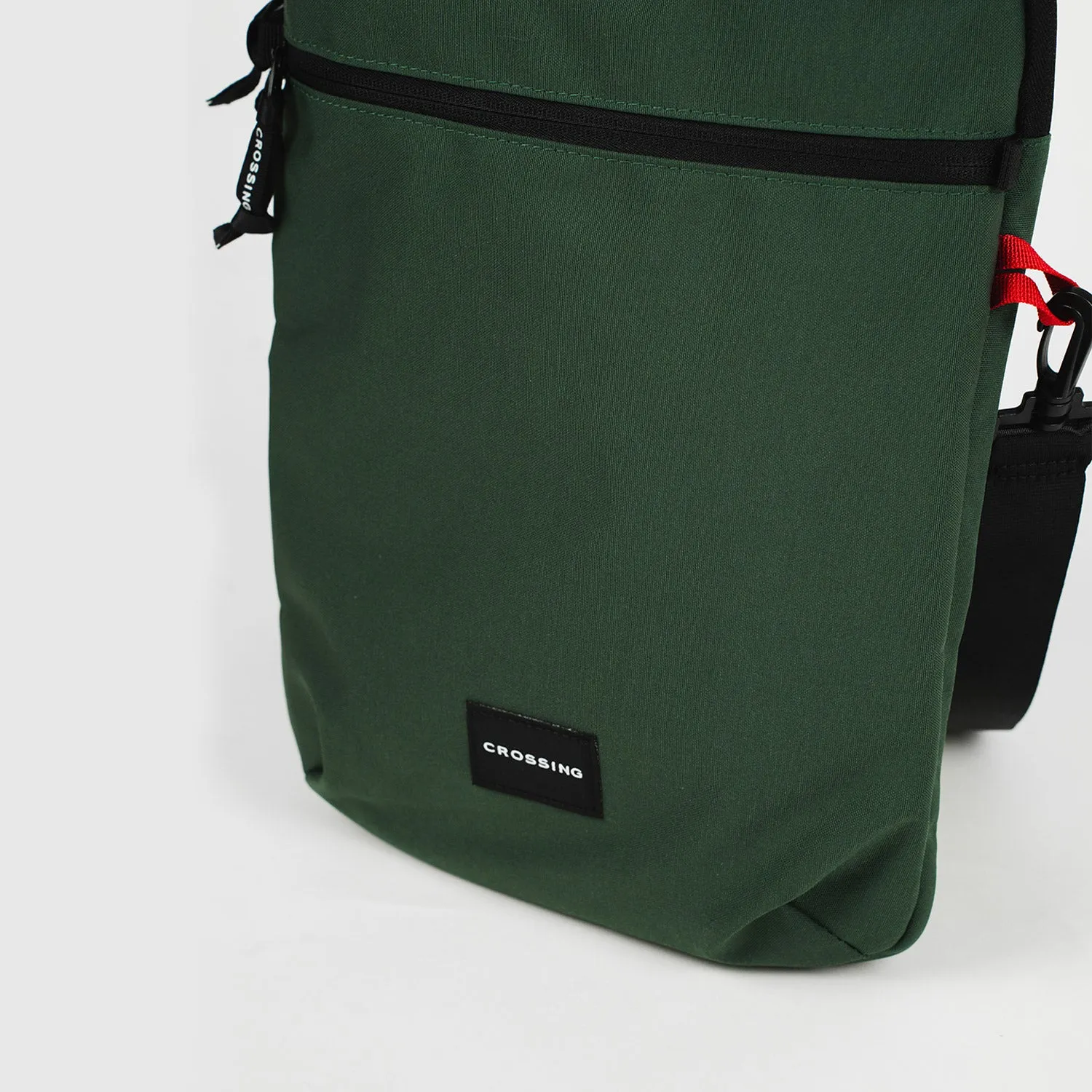 Crossing Jet Set Laptop Sleeve 13” Bag with RFID - Green