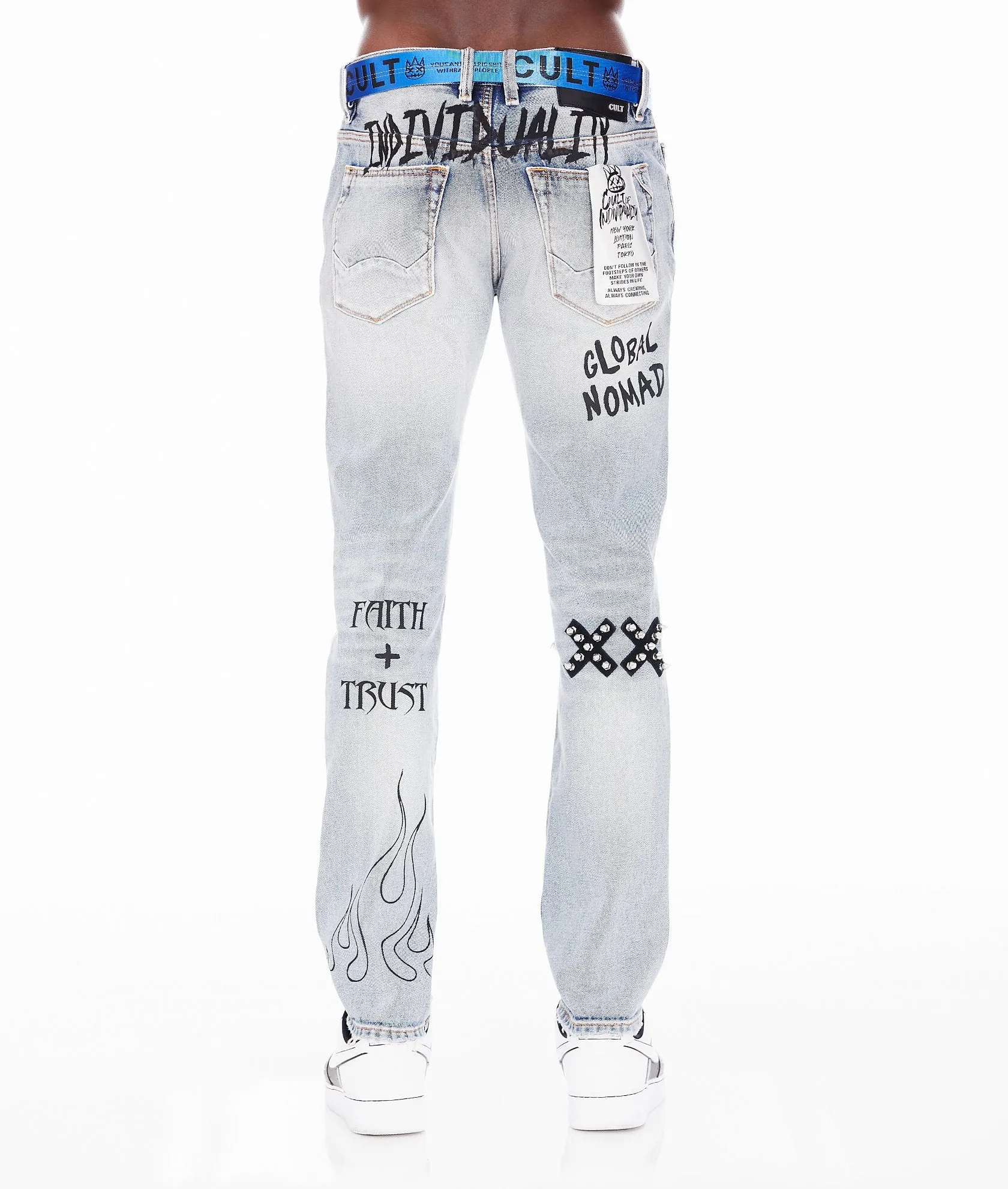Cult Of Individuality-Belted Rocker Slim In Orgin