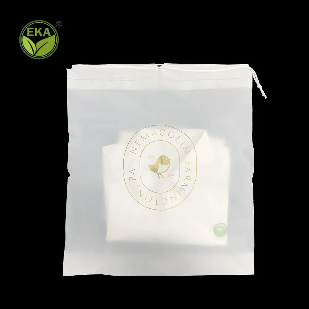 Custom Compostable Drawstring Bag