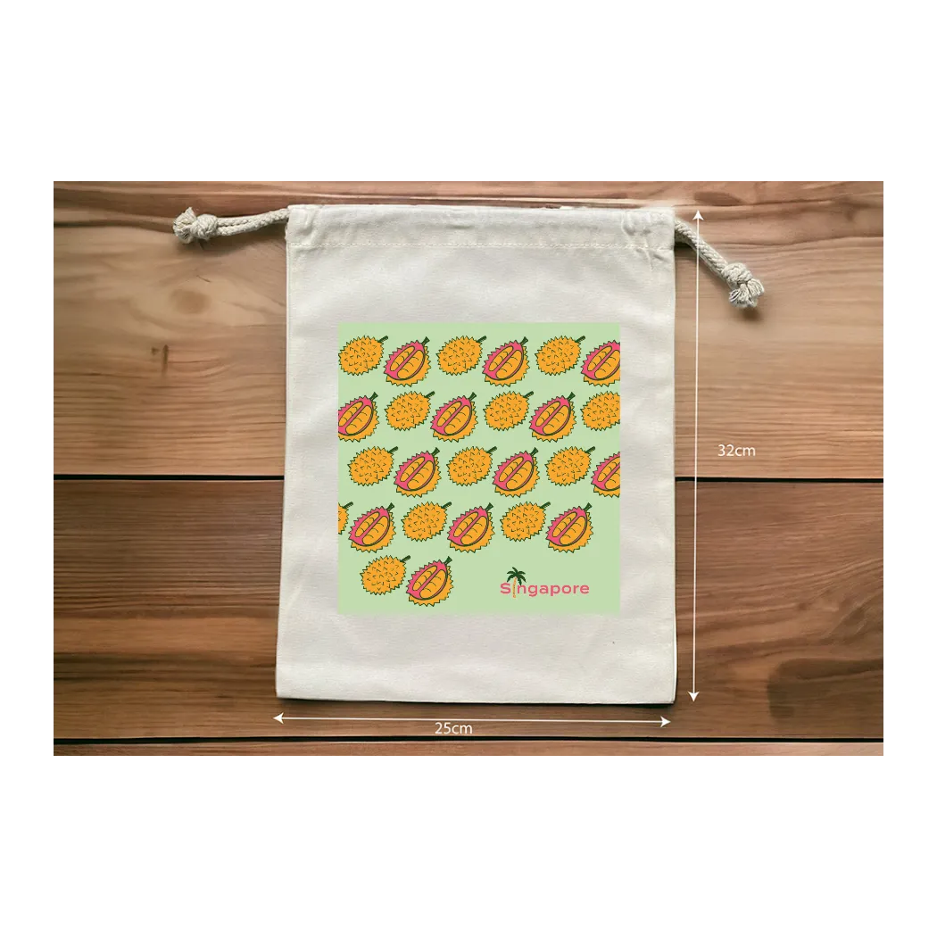 Custom drawstring bag printing (25x32cm）55