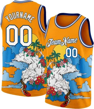 Custom Jersey Basketball, Custom Royal White Pinstripe Light Blue-White Basketballs Jerseys, Printed Name