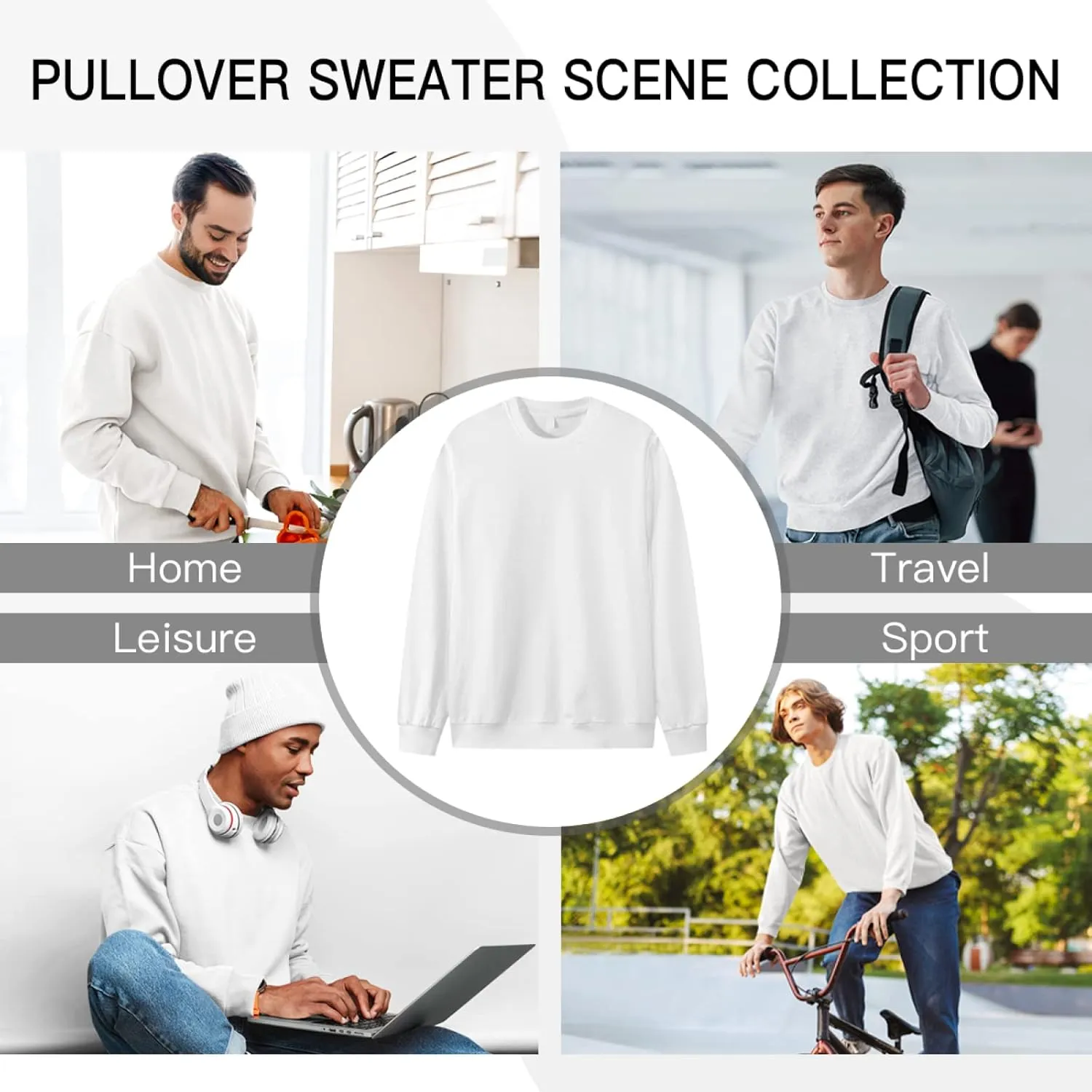 Custom Sweatshirt with Your Image for Men Women Personalized Printed Photo Sweatshirt