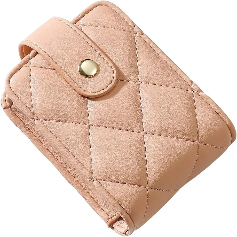 Cute Makeup Lipstick Case Portable Lipsticks Holder With Mirror Lip Gloss Purse Travel Cosmetic Pouch For Women Girls