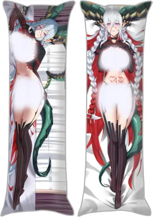 Dakimakura Anime Fate Hugging Body Pillow Case, 19""x59"" Throw Pillow Cover, Double-Sided Print Bedding Decorative Pillowcase (Tiamat)