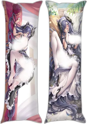 Dakimakura Azur Lane 20"x59"Anime Pillowcase Double-Sided Pattern Hugging Body Pillow Cover Case Peach Skin (USS St. Louis)