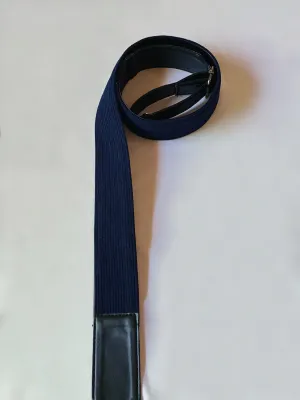 Dark Blue Velvet Handle