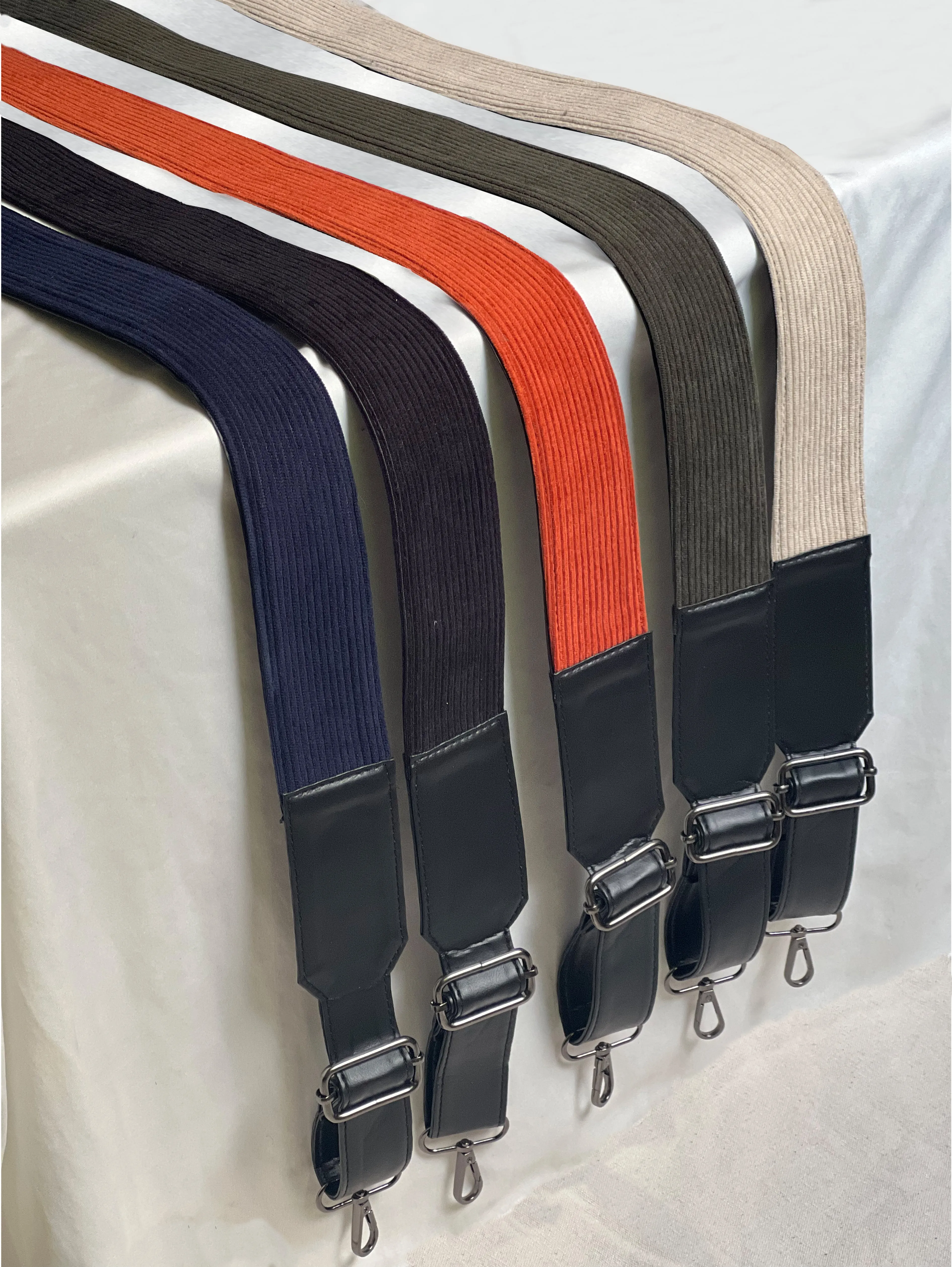 Dark Blue Velvet Handle