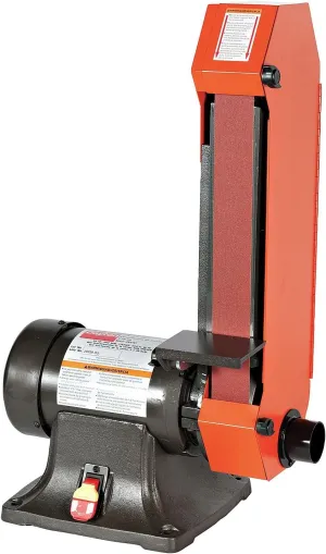 DAYTON 2RYN8 Belt Grinder, 3/4 HP, 120/240V, 7/3.5A, 4x36