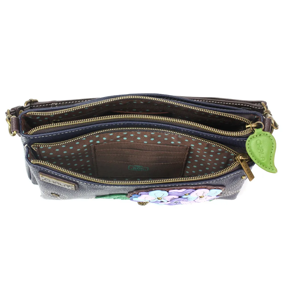 Deluxe Crossbody - Hydrangea