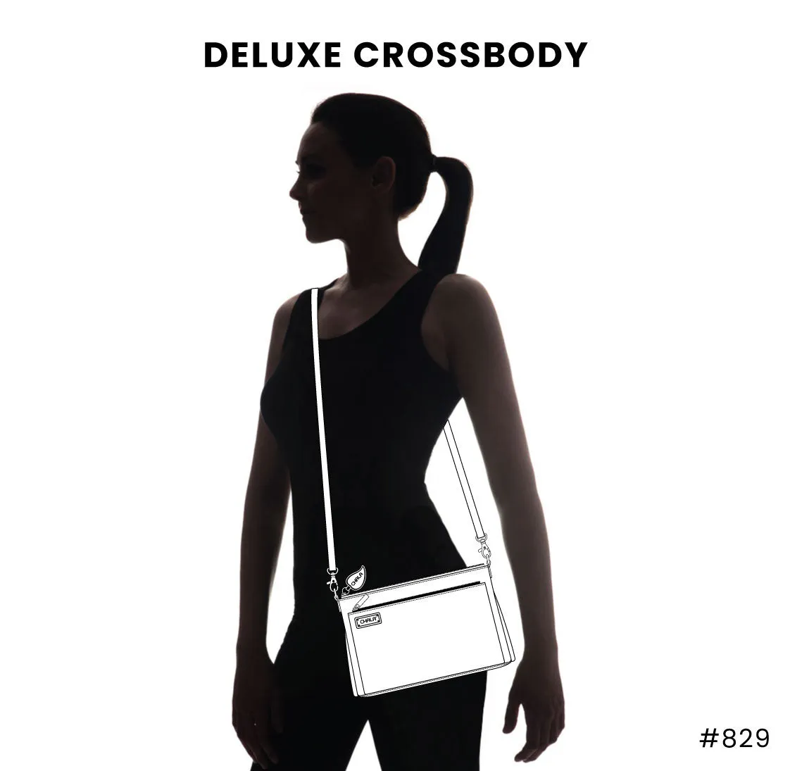 Deluxe Crossbody - Hydrangea