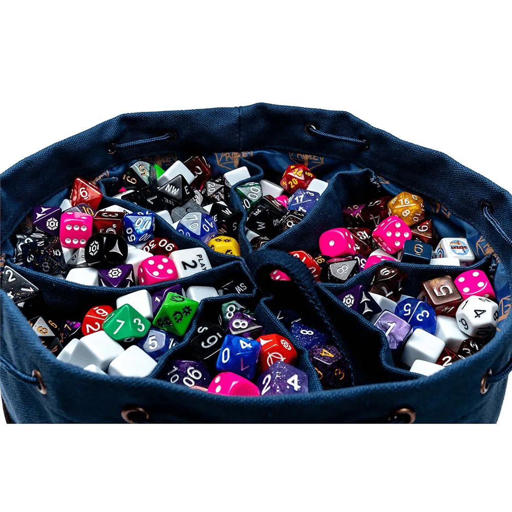 Dice Bag (10x7) Bailey's Dice Bag of Hoarding Blue