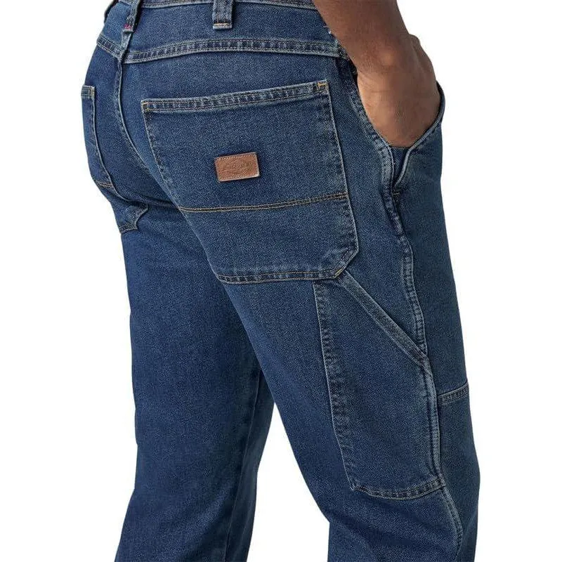 Dickies Men's Flex Relaxed Fit Double Knee Jeans
