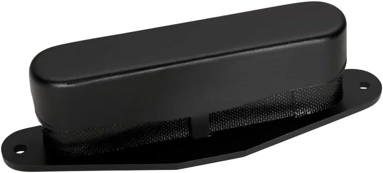 DiMarzio DP177BK True Velvet T Neck Pickup, Black Metal Cover