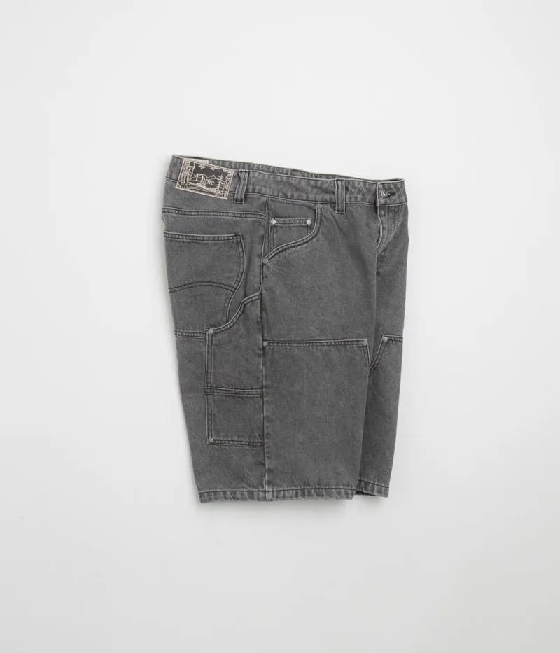 Dime Carpenter Denim Shorts - Faded Black