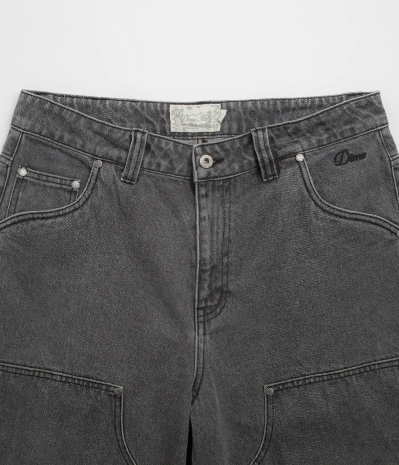 Dime Carpenter Denim Shorts - Faded Black